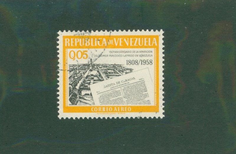 VENEZUELA C712 USED BIN $1.10