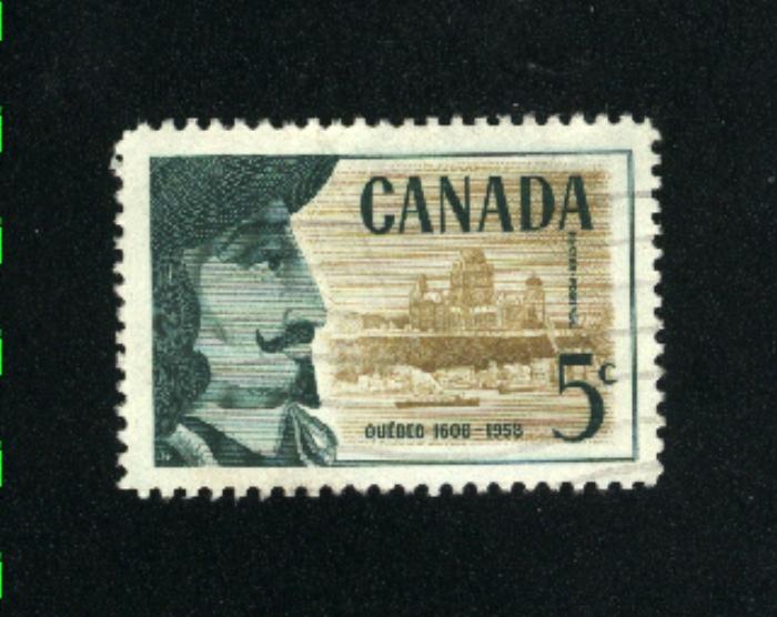 Canada  379  -2   used VF PD 1958