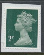 Great Britain SG U2921 Security Machin 2p  M17L  Used 