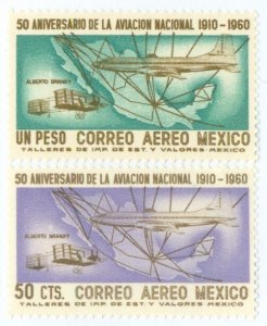 Mexico C247-8 MNH BIN $1.00