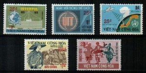 S. Vietnam Scott 496-500 Mint NH [TG150]