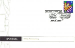USPS First Day Ceremony Program #4084f The Flash DC Comics 2006