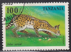 Tanzania 1423 Felus Serval 1995