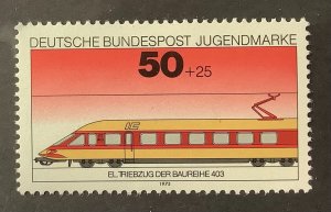 Germany 1975 Scott B519 MNH  - 50 + 25pf,  Class 403 Electric Railcar