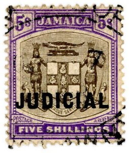 (I.B) Jamaica Revenue : Judicial 5/-