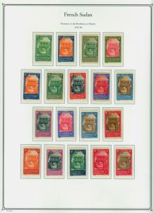 French Colonies 1892-1940 - Complete MINT Collection of 13 different Colonies /*