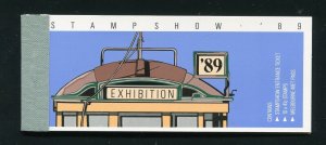 Australia 1156b Stampshow 89, Streetcar Stamp Booklet MNH 1989