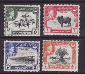 Pakistan Bahawalpur-Sc#22-5- id6-unused og NH set-KGVI-1949-