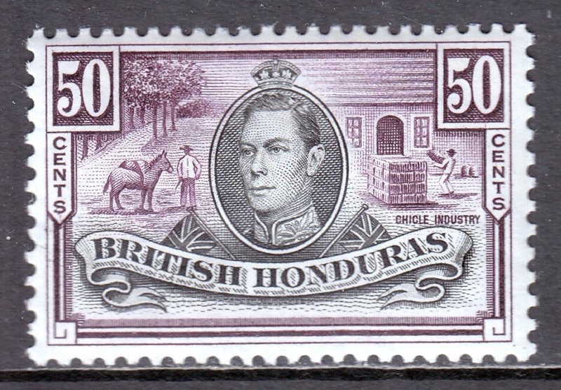 British Honduras - Scott #123 - MH - SCV $9.00