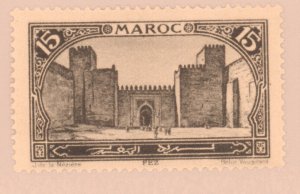French Morocco, Scott #95, MH