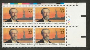 2147 MNH Plate Block