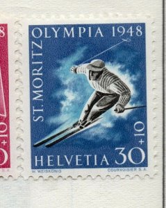 Switzerland Helvetia 1945-49 Early Issue Fine Mint Hinged 30h. NW-116924