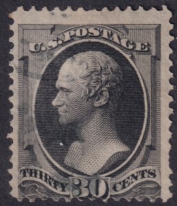 #154 Used, Ave-F, Light cancel (CV $275 - ID44135) - Joseph Luft