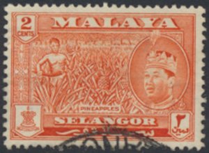 Selangor Malaya  SC#  115   Used   see details & scans