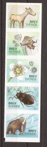 2016 Sweden -Sc 2768 - MNH VF - Strip of 5 -  Swedish Museum of Natural History