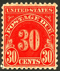 U.S. #J85 MINT OG NH