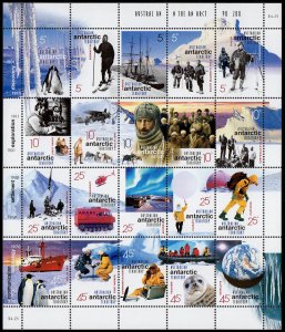 AUSTRALIA - Aust. Antarctic Terr.  Sc. L117 Australians in Antactic 2001 MNH