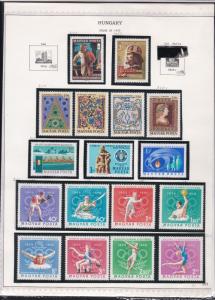 hungary issues of 1970 stamps page ref 18293