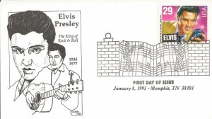 Elvis GAMM cachet fdc #!