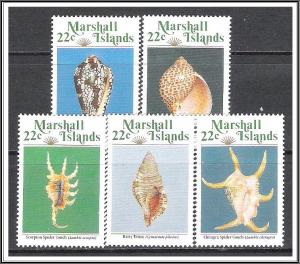 Marshall Islands #152-156 Seashell MNH