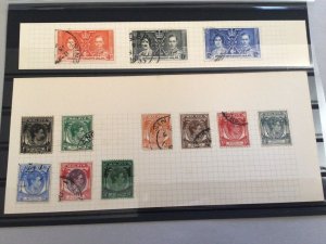 Malaya Malaysia vintage mounted mint or used stamps Ref 66486