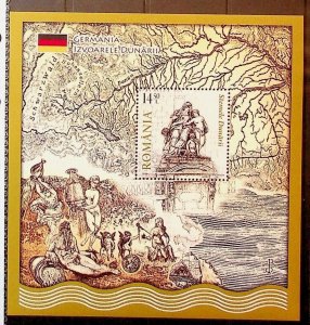 ROMANIA Sc 5172 NH SOUVENIR SHEET OF 2010 - ART