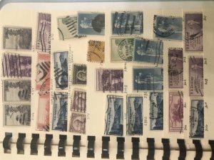 2 Stamp Stock Books Full Of Old U.S Has Some Revenue + Other Countries