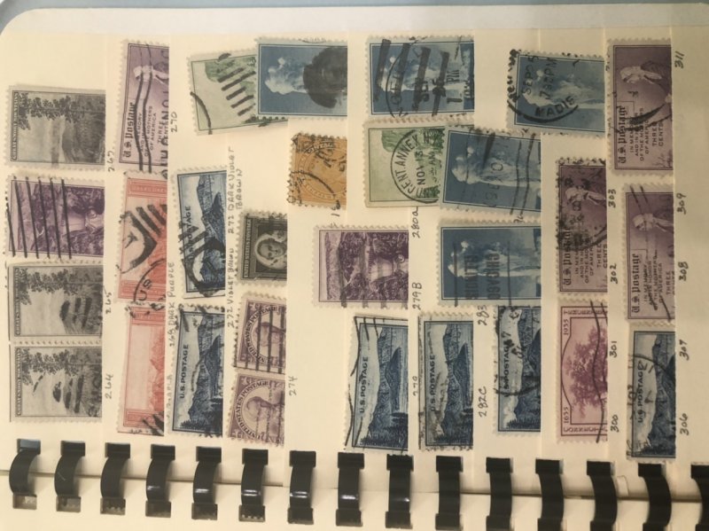 2 Stamp Stock Books Full Of Old U.S Has Some Revenue + Other Countries