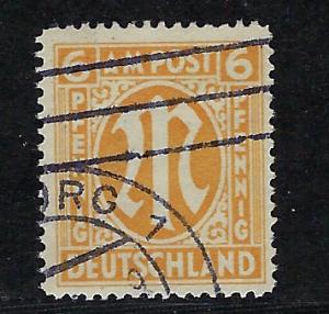 Germany AM Post Scott # 3N5b, used