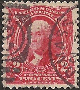 # 301 CARMINE USED GEORGE WASHINGTON