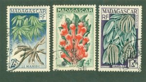 MADAGASCAR 297-9 USED BIN $1.00