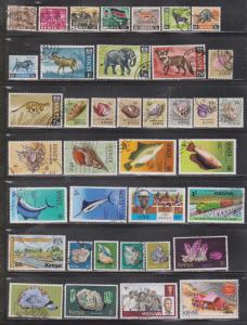 KENYA - Collection Of Used Stamps - Good Value