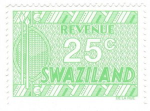 (I.B) Swaziland Revenue : Duty Stamp 25c