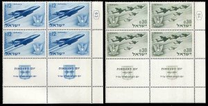 Israel Scott 220-221 Mint never hinged.