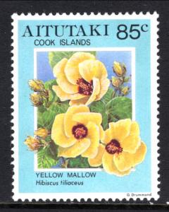 Aitutaki 497 Flower MNH VF