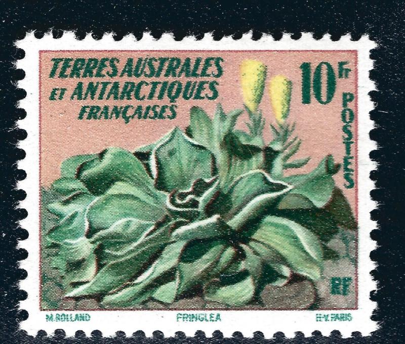 FSAT Antarctic Pringlea Flower issue (SC #11) VF MNH Cat $10...Premier!