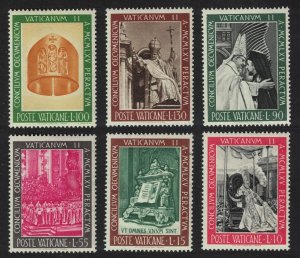 Vatican Ecumenical Council 6v 1966 MNH SC#439-444 SG#483-488