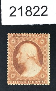 MOMEN: US STAMPS # 26 MINT OG H LOT # 21822