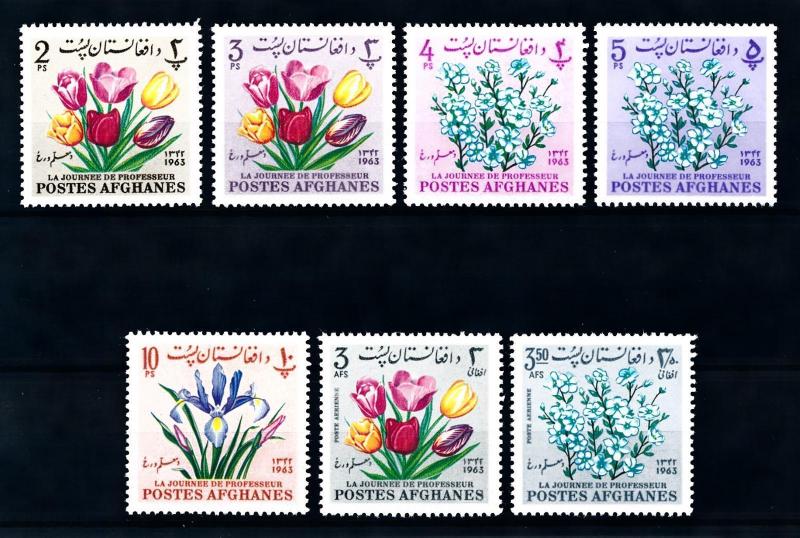 [91922] Afghanistan 1964 Flora Flowers Tulips Perf. MNH