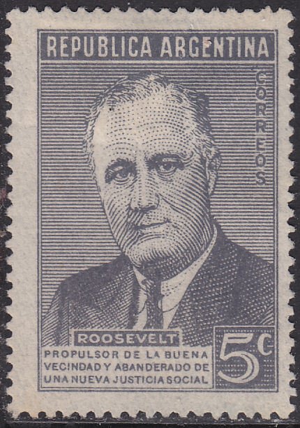 Argentina 551 Franklin D. Roosevelt 1946