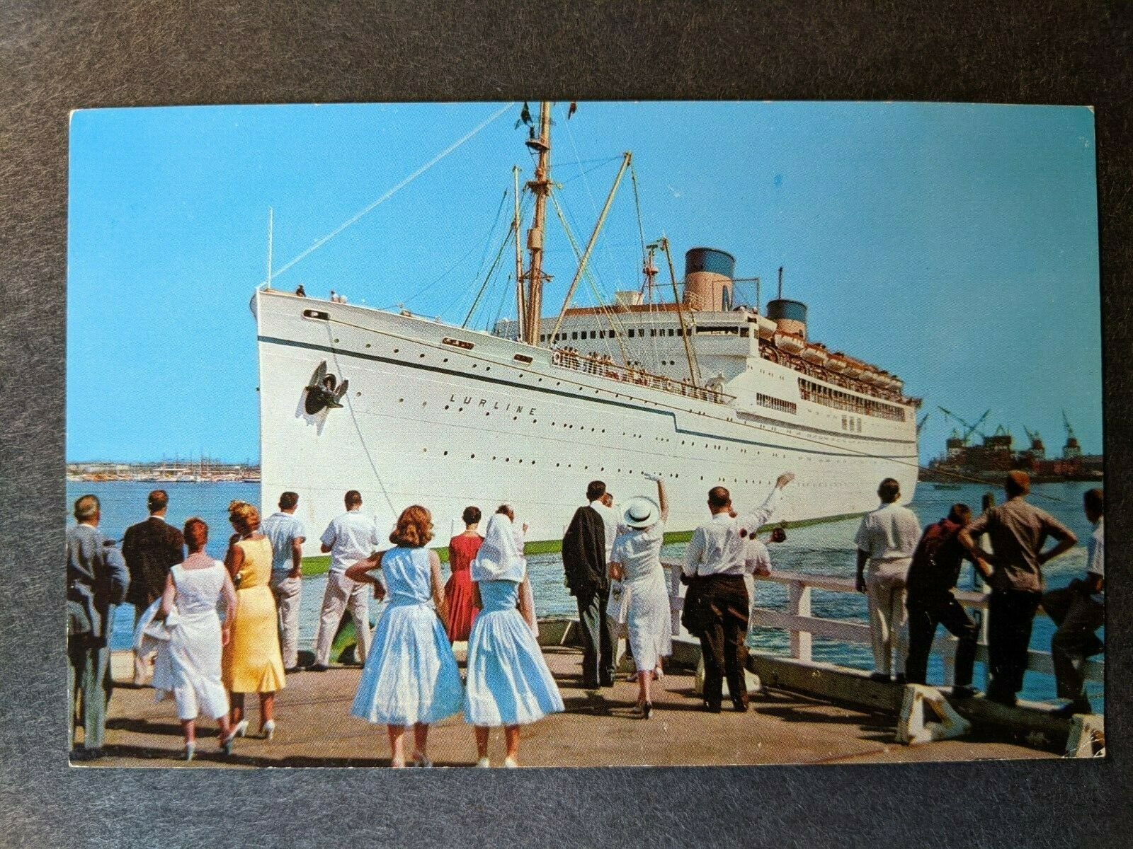 OCEAN LINERS LABELS POSTCARD BOX - SUPREMARINE