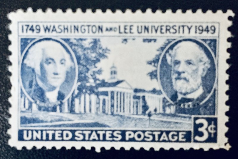 United States #982 3¢ Washington and Lee University (1949) MNH