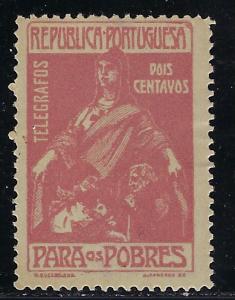 Portugal Yvert & Tellier # 1, used, telegraf stamp