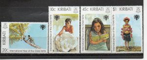 Kiribati 345-348 MNH