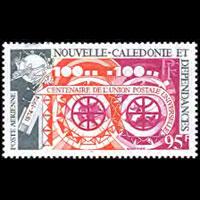 NEW CALEDONIA 1974 - Scott# C119 UPU Cent. Set of 1 LH