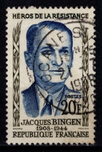 France 1958 Heroes of the Resistance, 20f [Used]