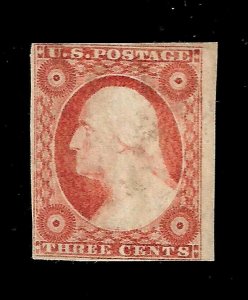 US Sc #11 a  3 c Washington   VF Mint NG  - Crisp / Fresh Color