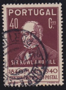 Portugal 598 Sir Rowland Hill 1940