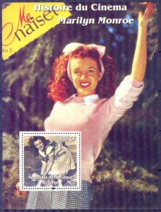 Congo 2003 Cinema Actress Marilyn Monroe (II) S/S MNH Private