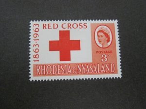 Rhodesia 1963 Sc 188 Red Cross set MH